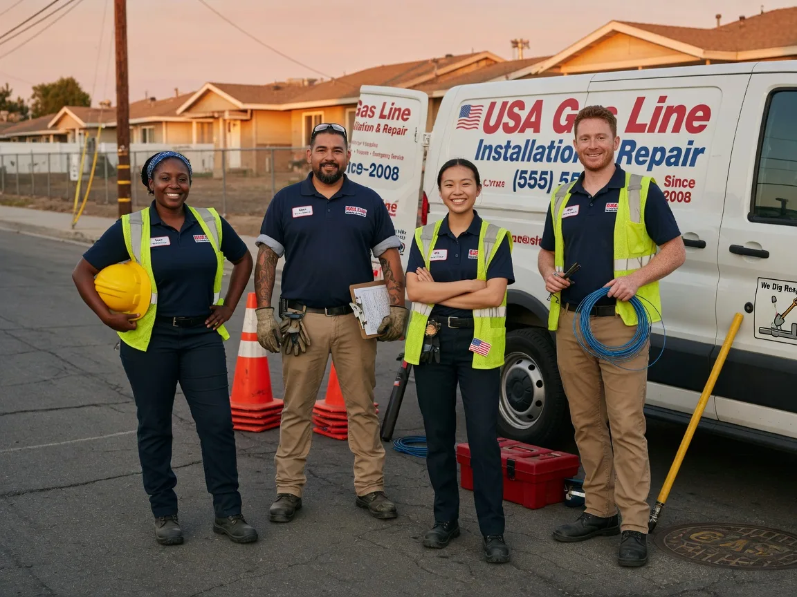 Gas Line Installation company in La Puente, CA
